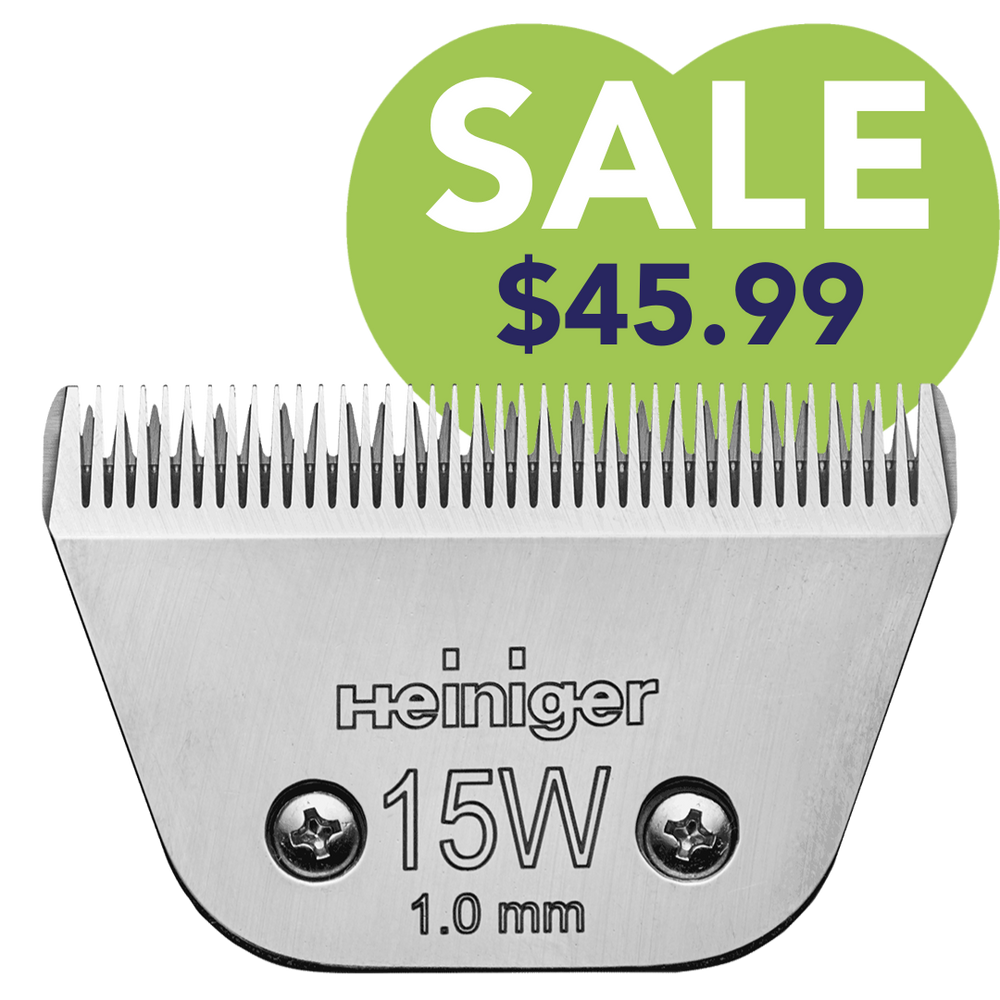 Heiniger #15W Clipper Blade 1.0 mm