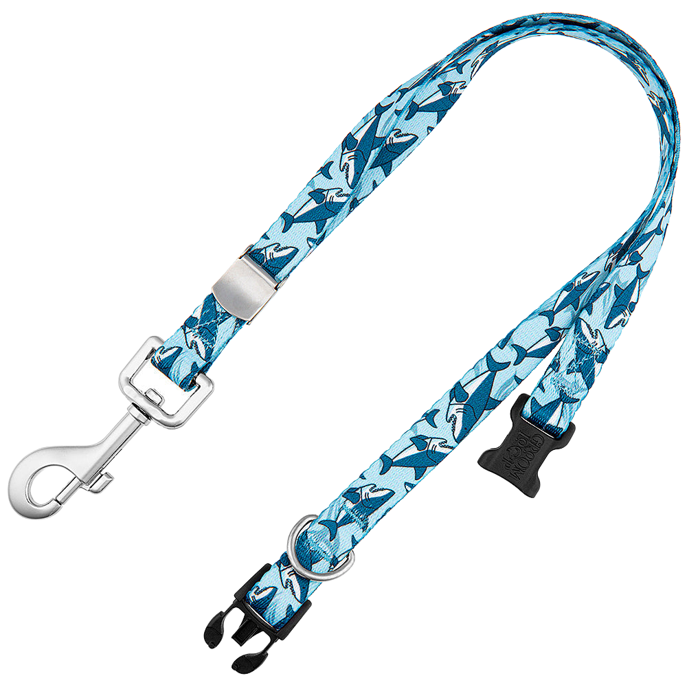 20" Polyester Loop Blue Sharks by Groom Loop