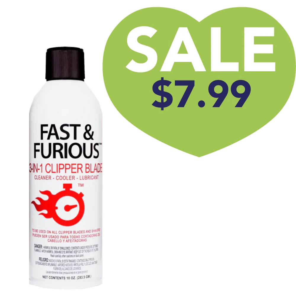 Fast & Furious 3-In-1 Clipper Blade Lubricant Spray 10 Oz