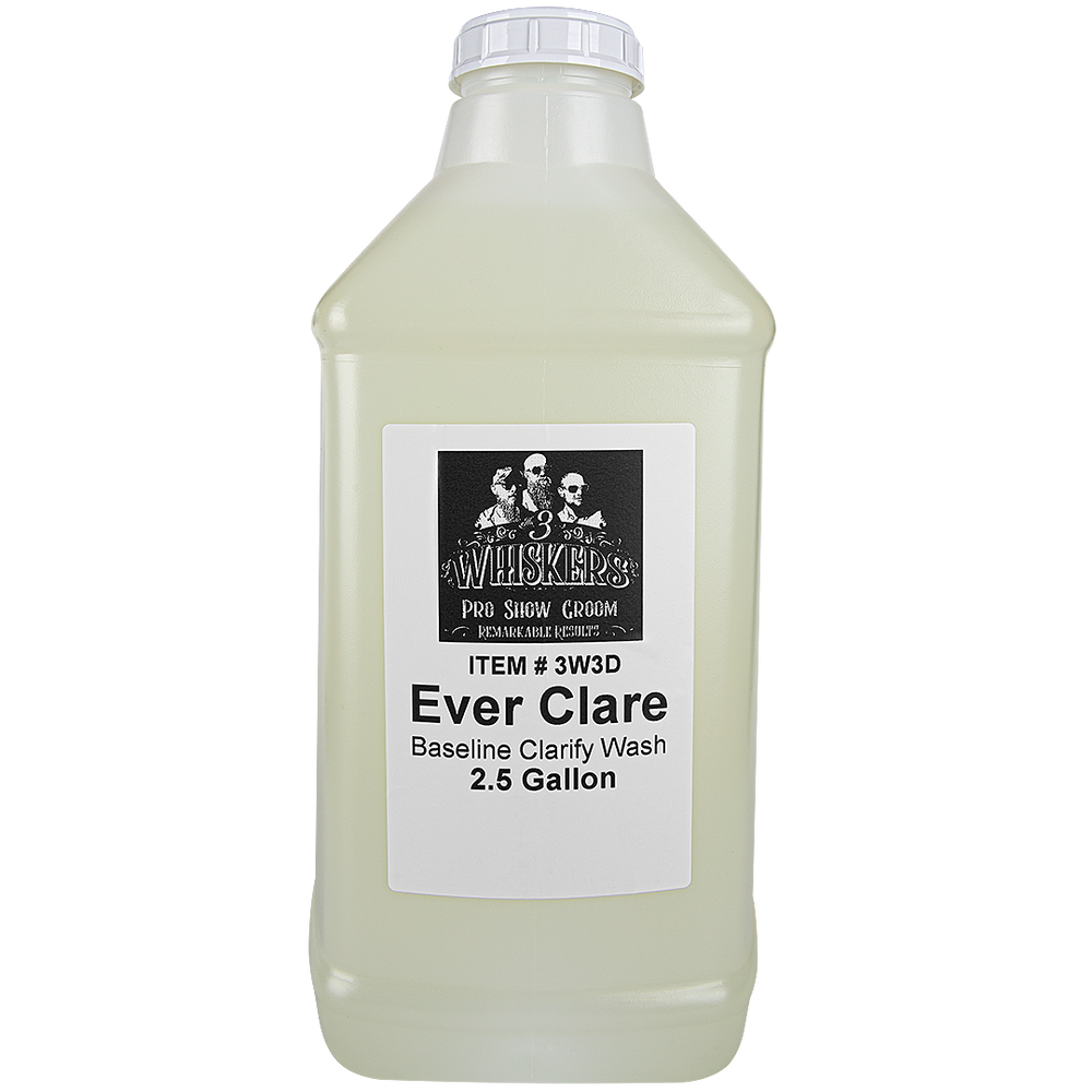 Ever Clare Base Clarifying Wash 2.5 Gallon by 3 Whiskers