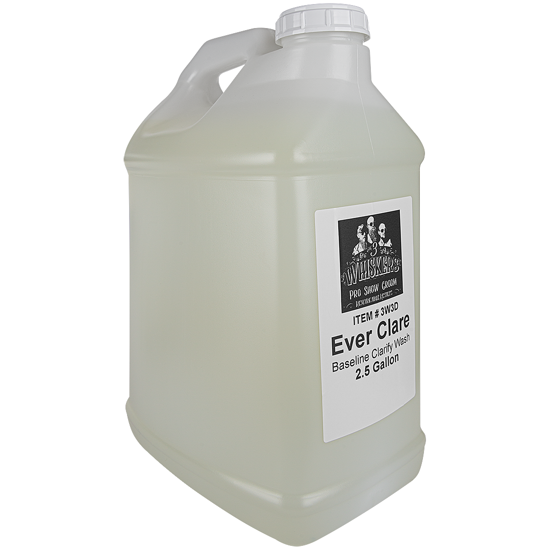 Ever Clare Base Clarifying Wash 2.5 Gallon by 3 Whiskers