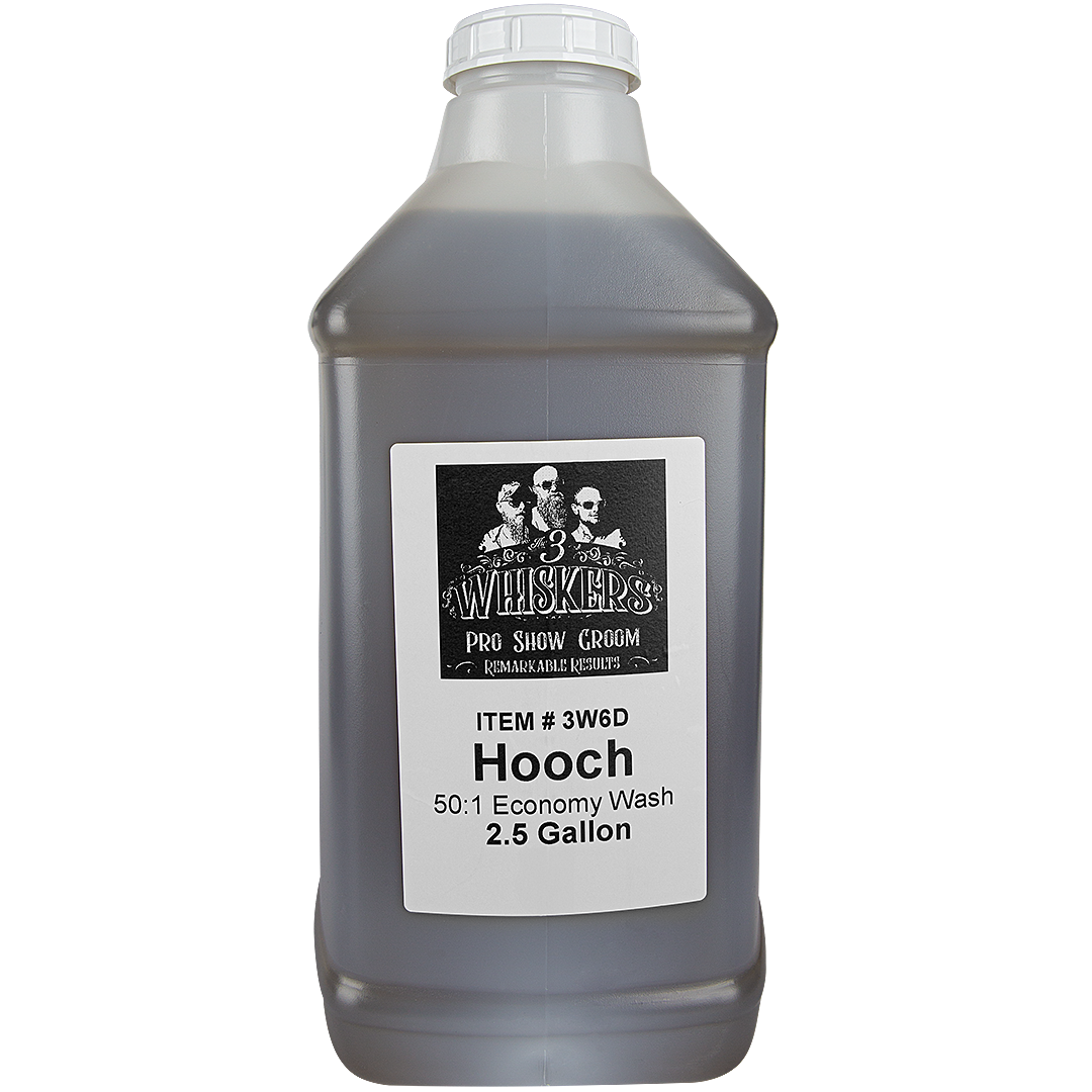 Hooch Economy Wash 2.5 Gallon by 3 Whiskers