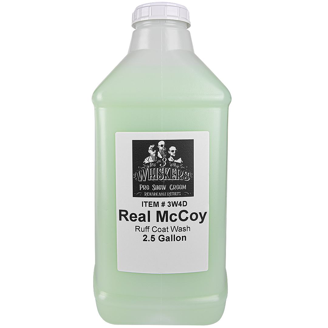 Real McCoy Ruff Coat Wash 2.5 Gallon by 3 Whiskers