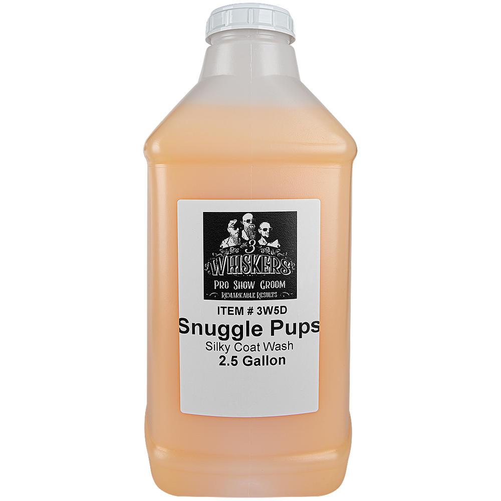 Snuggle Pups Silky Coat Wash 2.5 Gallon by 3 Whiskers