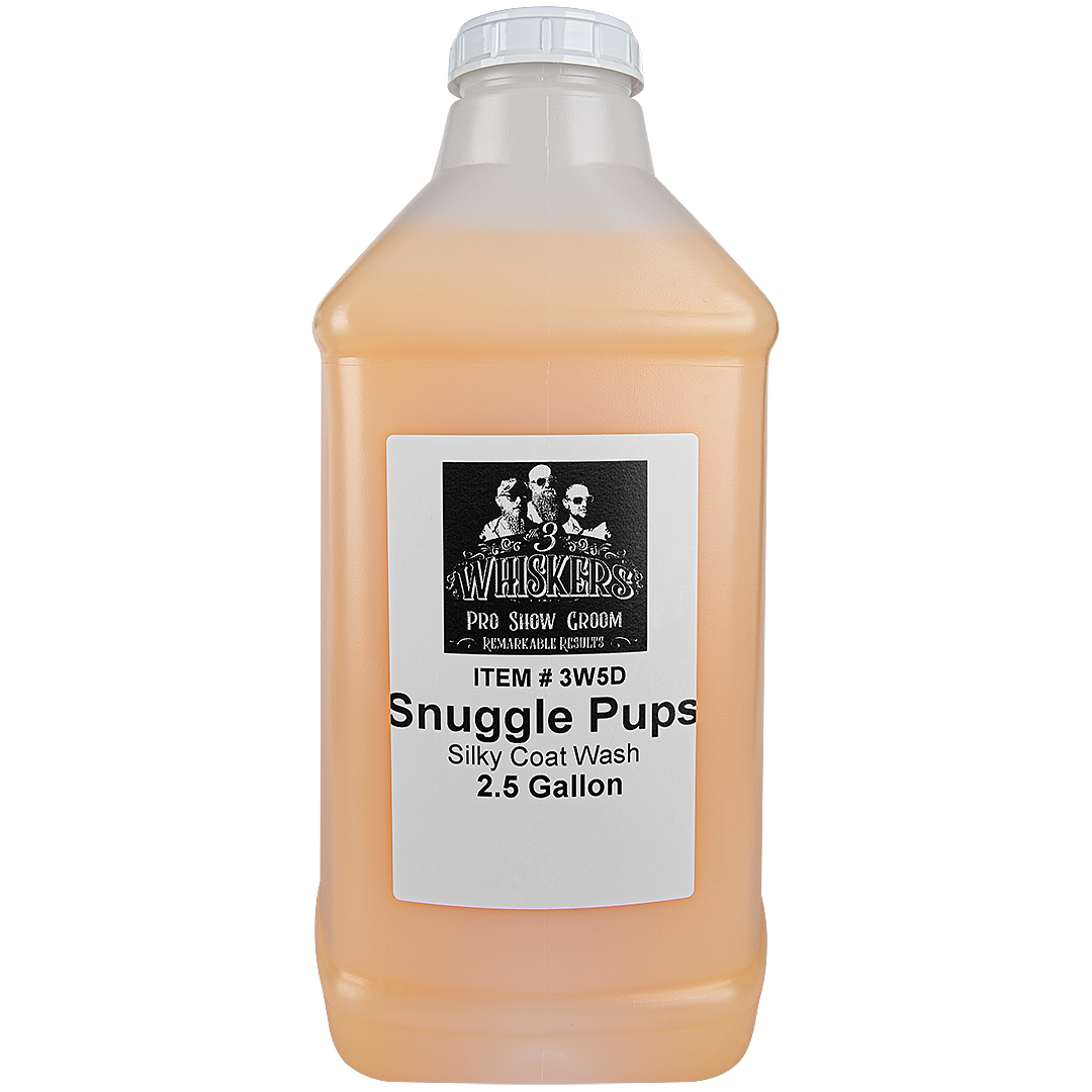 Snuggle Pups Silky Coat Wash 2.5 Gallon by 3 Whiskers