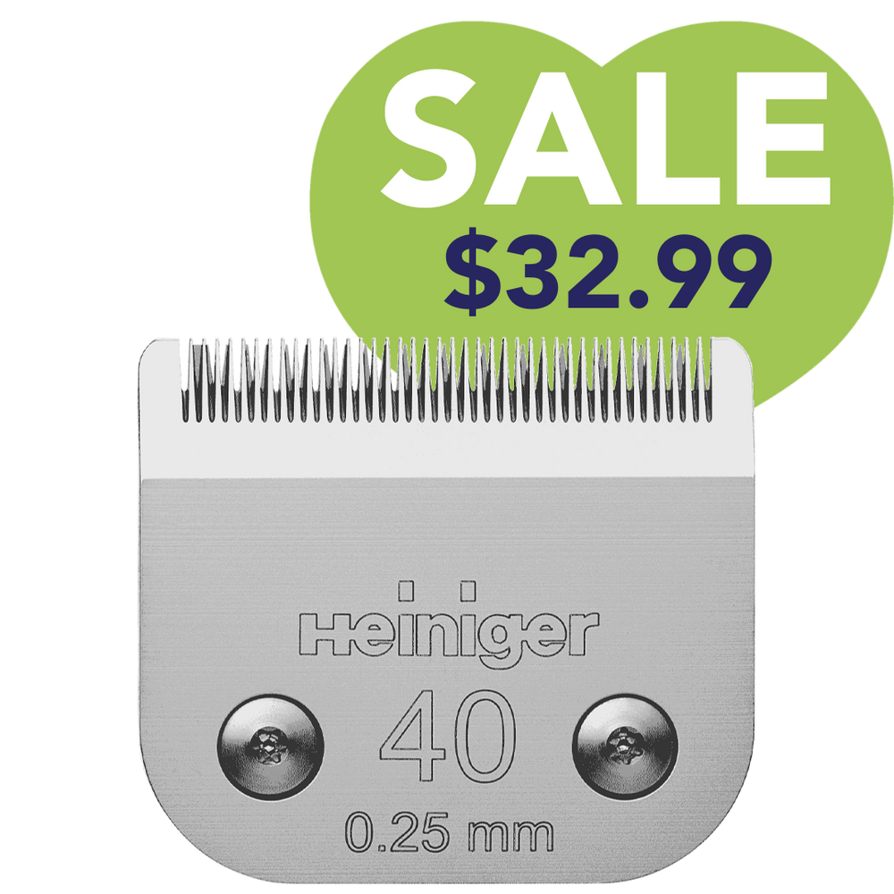 Heiniger #40 Clipper Blade 0.25 mm