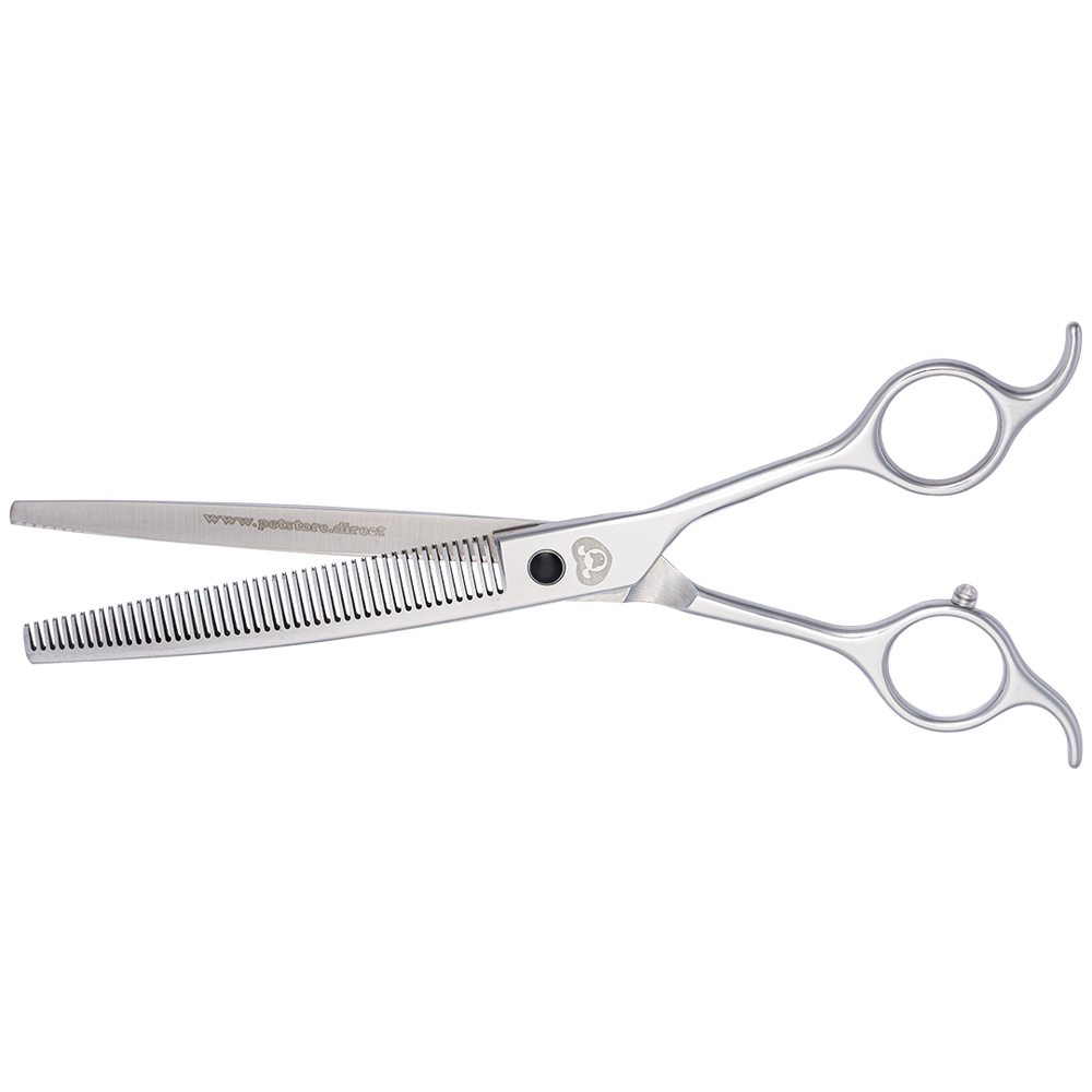 7.5" 48T Curved Thinning Shears by PetStore.Direct