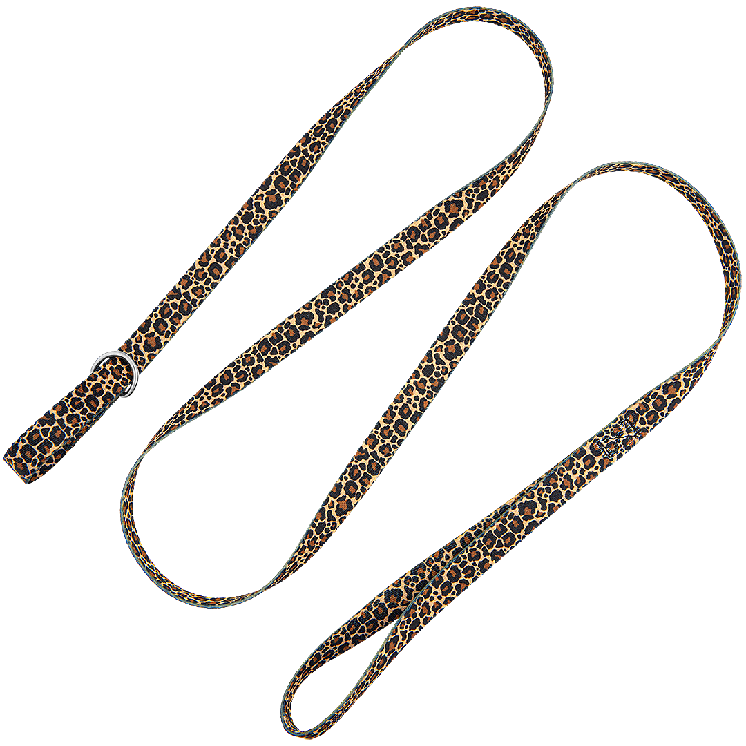 5ft Slip-Lead Leash Leopard by Groom Loop