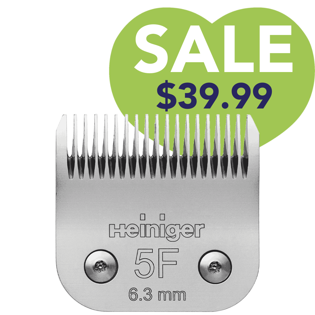 Heiniger #5F Clipper Blade 6.3 mm