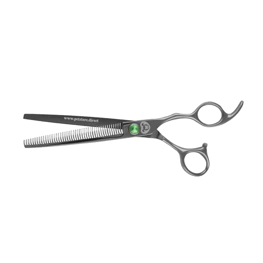 7" 46T Straight Thinning Shears by PetStore.Direct