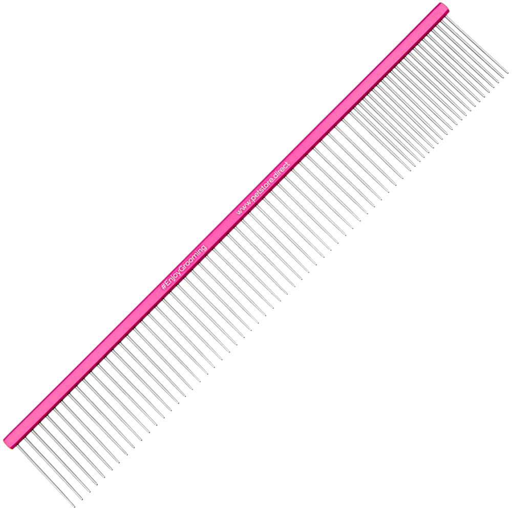 9.5" 80/20 Pink Poodle Comb by PetStore.Direct