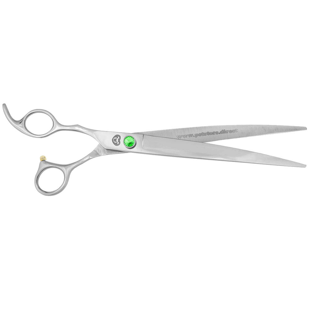 9" Straight Left-Handed Grooming Shears by PetStore.Direct