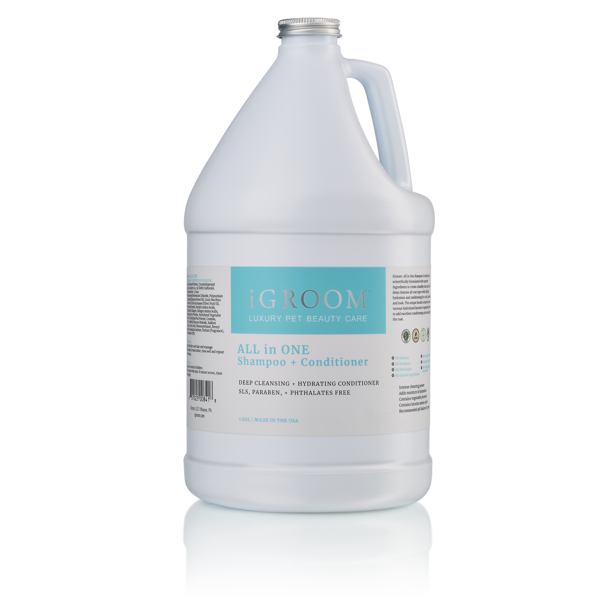 All-In-One Shampoo+Conditioner Gallon by iGroom