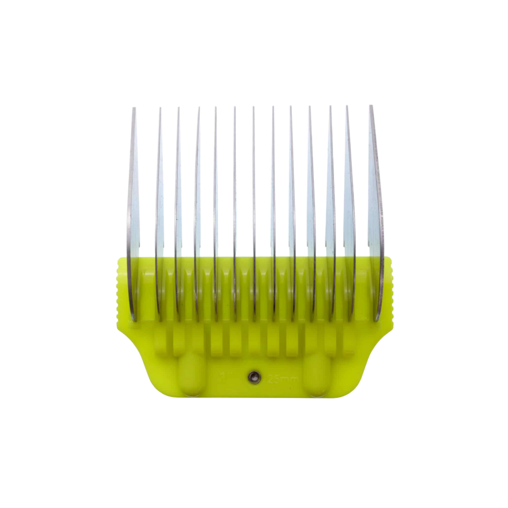 1" #E Wide Snap-On Combs Yellow by Artero