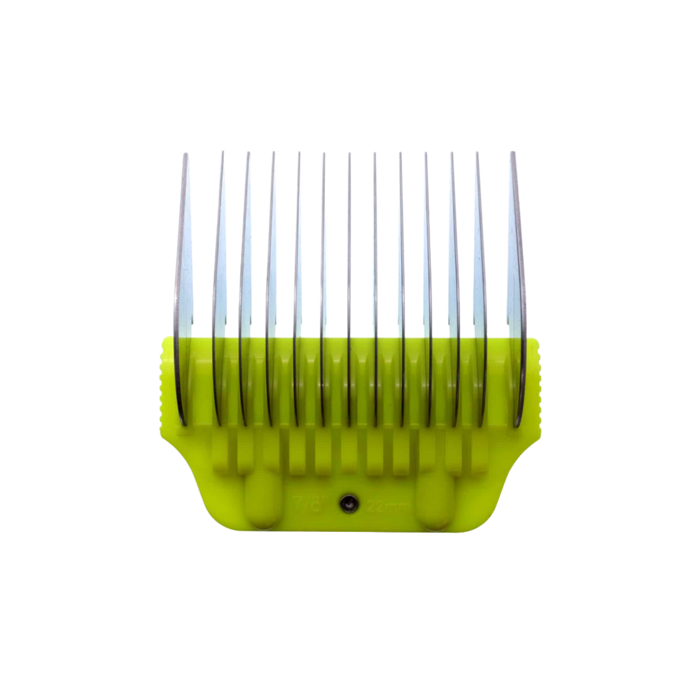 7/8" #C Wide Snap-On Combs Yellow by Artero