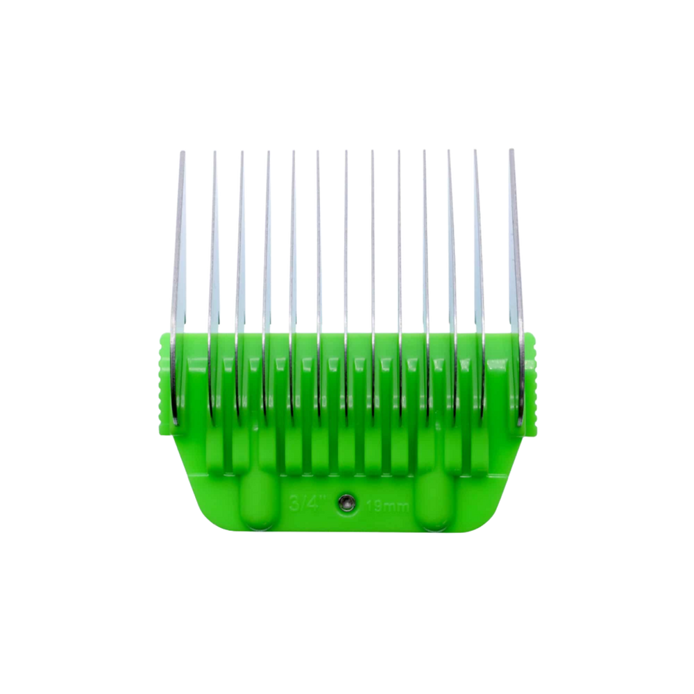 3/4" #A Wide Snap-On Combs Green by Artero