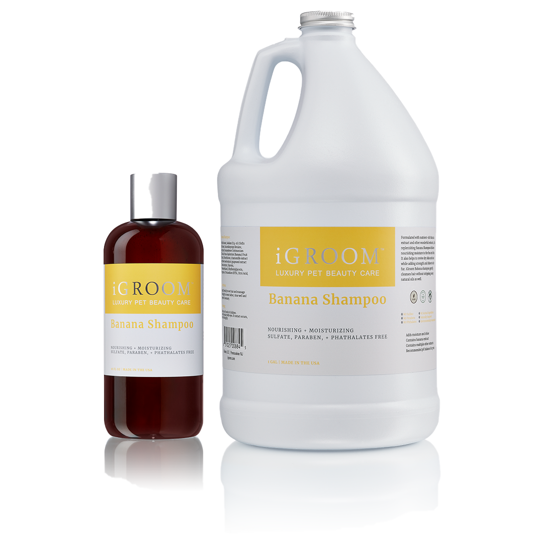 Banana Shampoo 16oz by iGroom