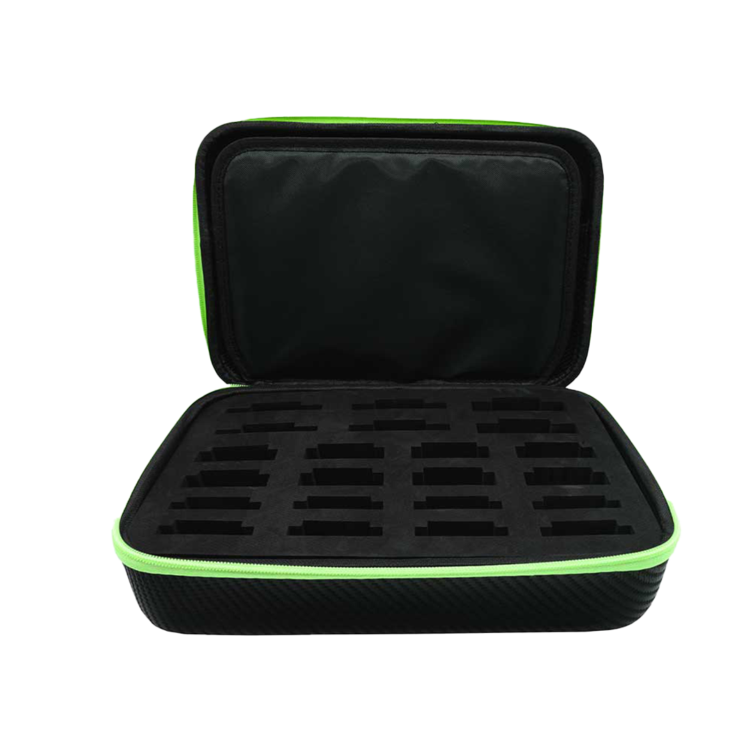 Blade Storage Case Green-Holds 22 Blades by Joyzze