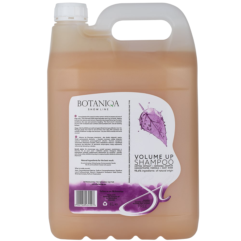 Volume Up Shampoo Gallon by Botaniqa