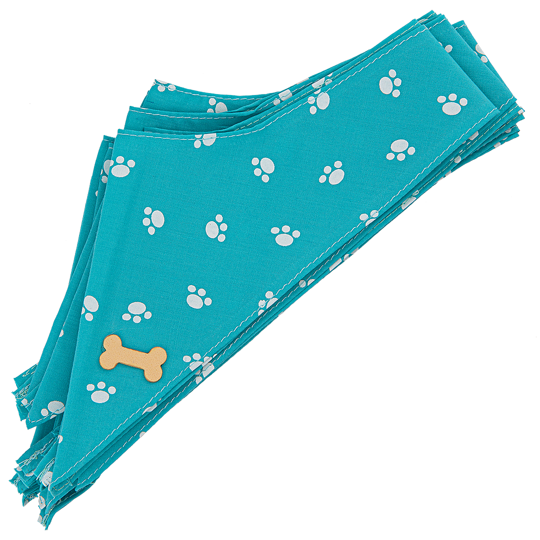 Dog Bandana Design #64 by Cecilia (Set of 10)