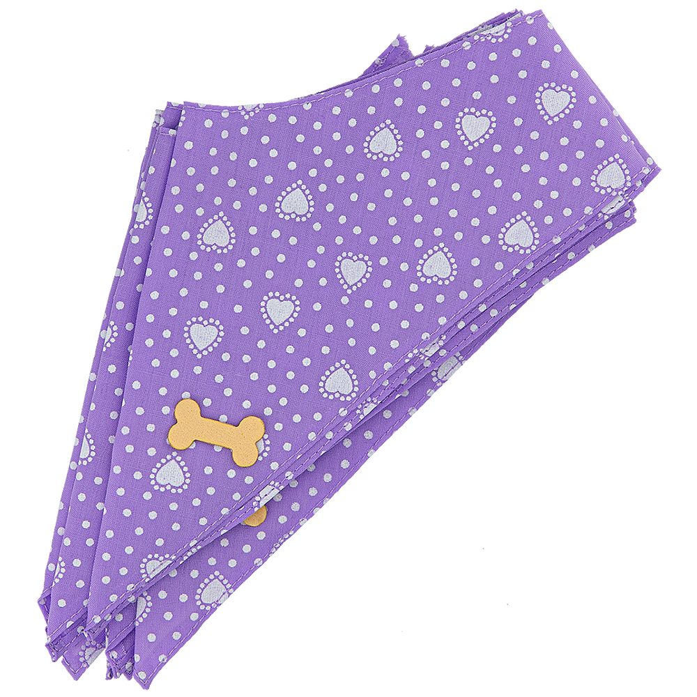 Dog Bandana Design #65 by Cecilia (Set of 10)