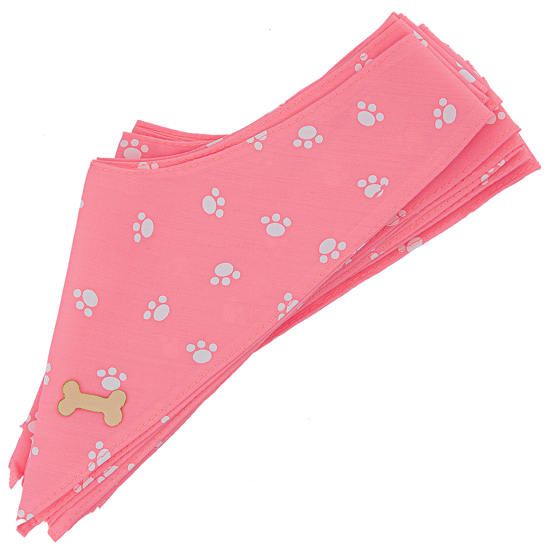 Dog Bandana Design #68 by Cecilia (Set of 10)