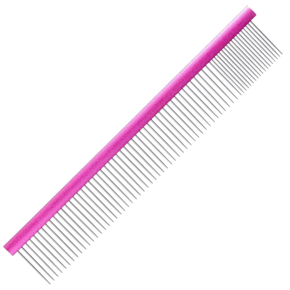 Spectrum Aluminum Comb Dark Pink 80/20 by Groom Professional