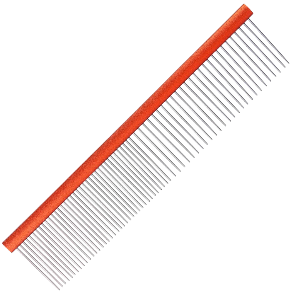 Spectrum Aluminum Comb Orange 50/50 by Groom Professional