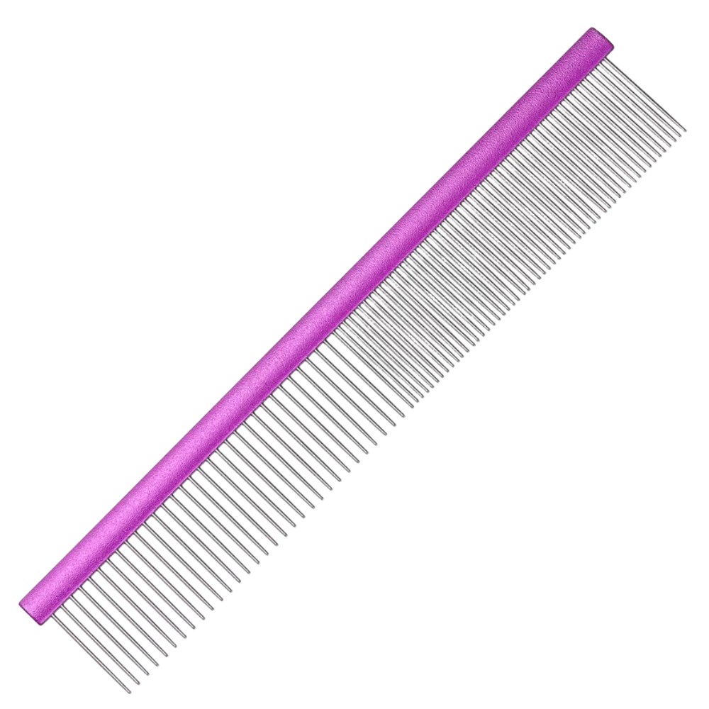 Spectrum Aluminum Comb Purple 50/50 by Groom Professional