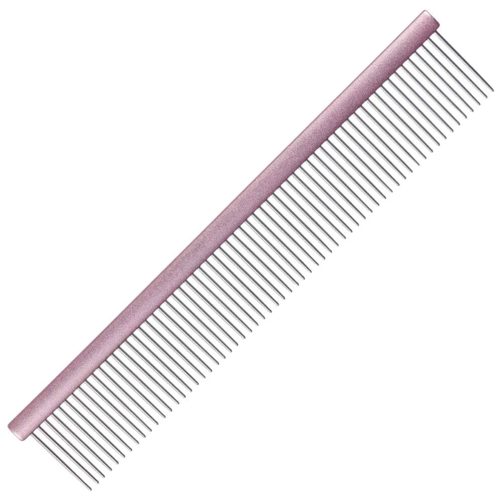 Spectrum Aluminum Comb Light Pink by Groom Professional