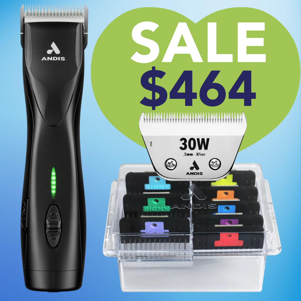 Andis Black Clipper Bundle 