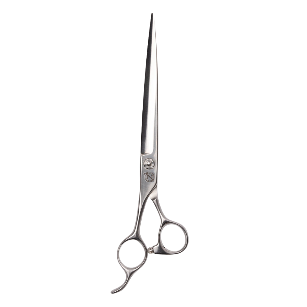 Limited Edition Niira Nemesis 7.5" Lefty Straight Shears by Irina Pinkusevich