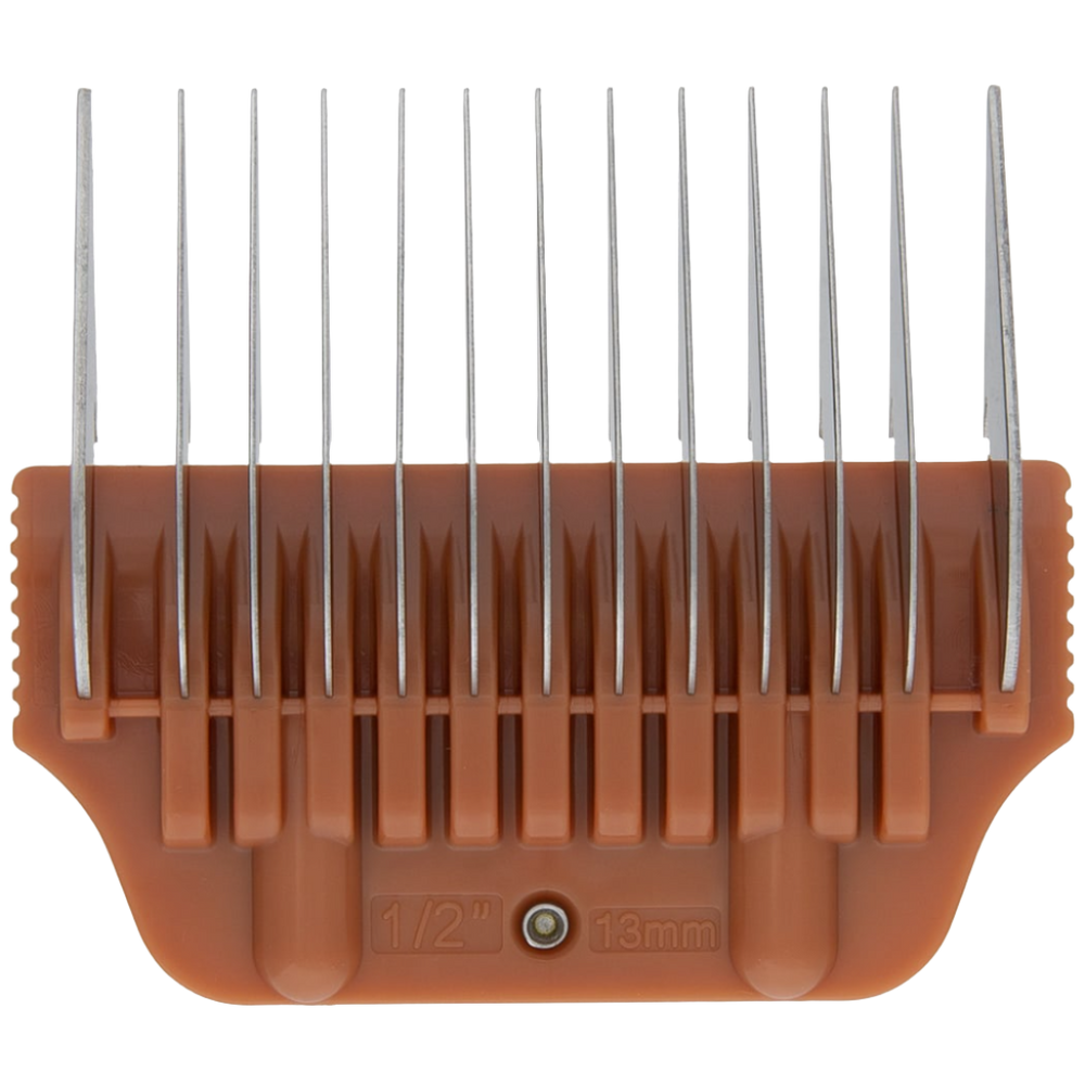 #1 1/2″ Brown Wide Snap on Comb by PetStore.Direct