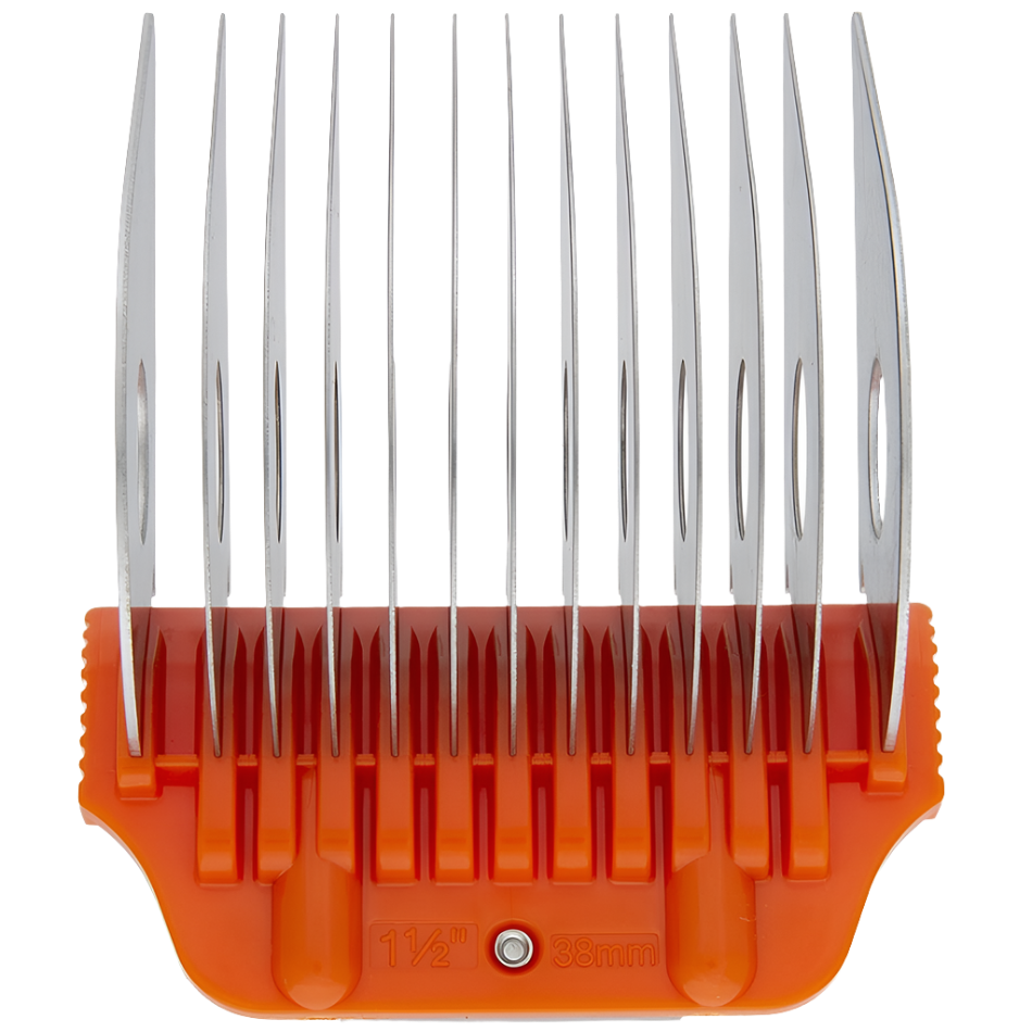 1 1/2″ Orange Wide Snap on Comb by PetStore.Direct