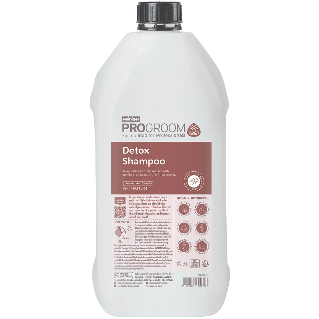 Detox Shampoo 5 Litre by Heiniger ProGroom