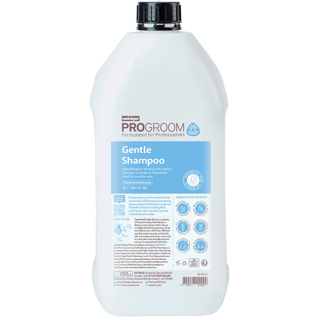 Gentle Shampoo 5 Litre by Heiniger ProGroom