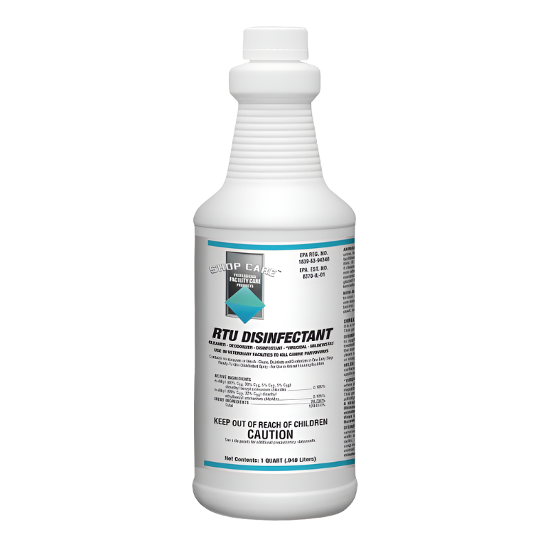 RTU Disinfectant Effective for Coronavirus 32oz by Shop Care