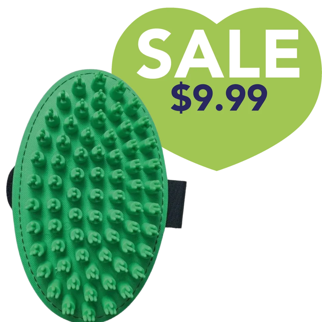 Artero Rubber Mitt Green