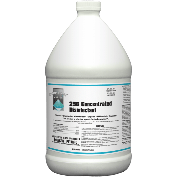 Shop-Care-256-Concentrate-Disinfectant-Gallon