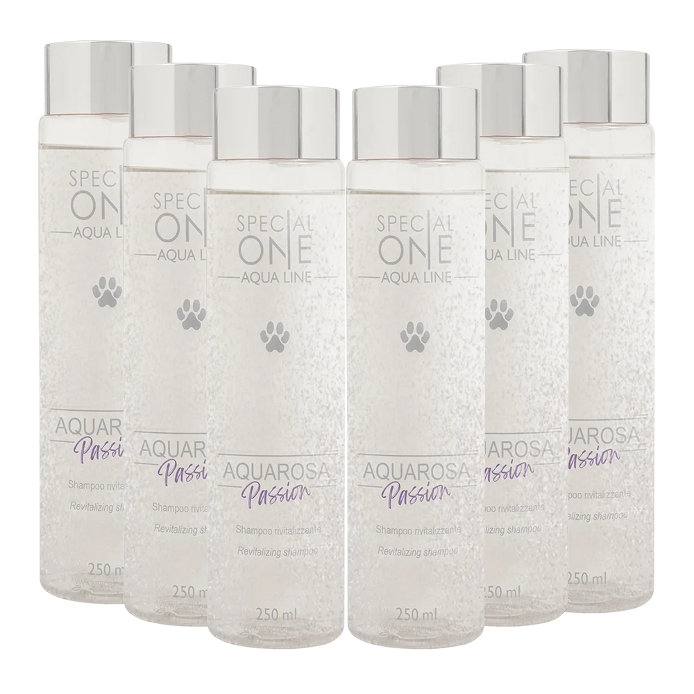 Aquarosa Passion Shampoo Box of 6 250 ml by Special One