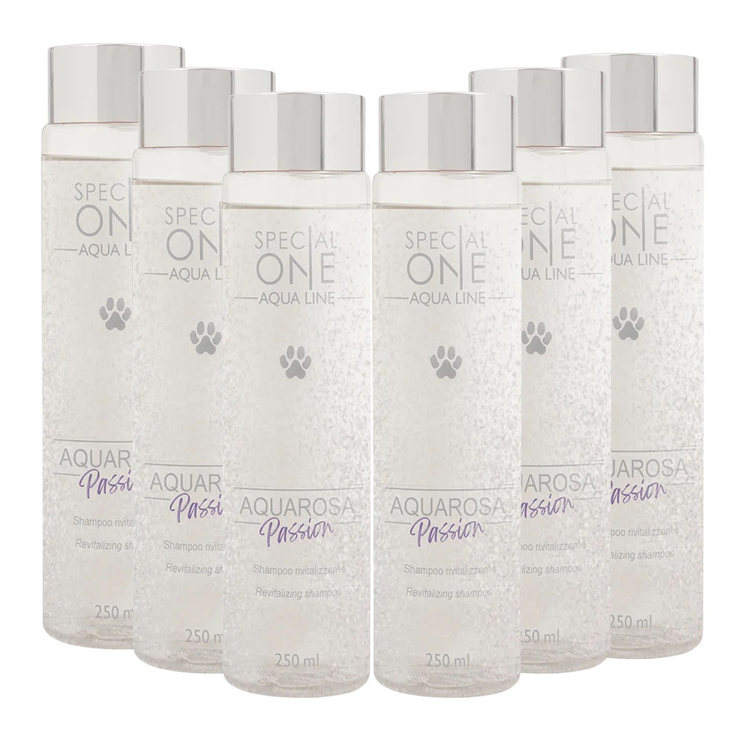 Aquarosa Passion Shampoo Box of 6 250 ml by Special One