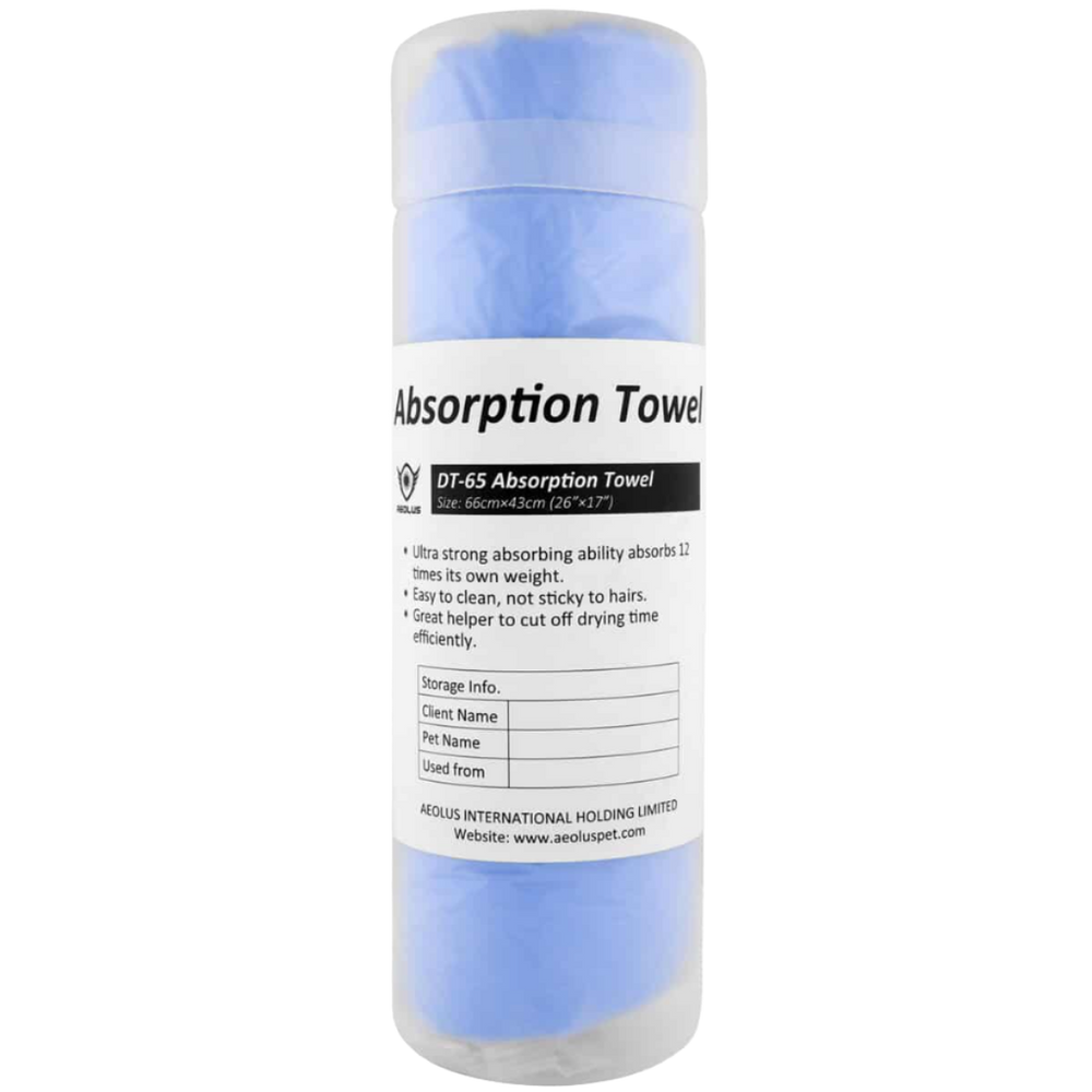 Absorption Towel in Blue by Aeolus