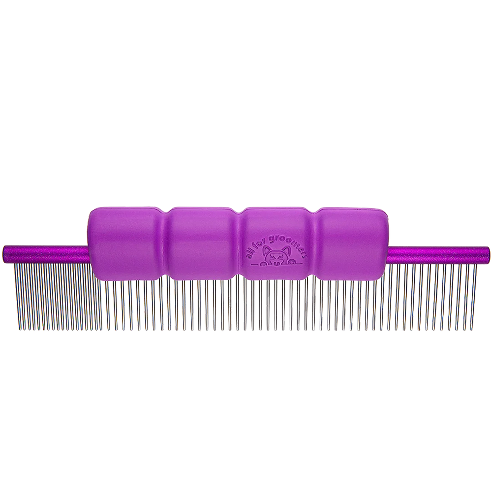 Hand Saver Comb Holder Purple by all For Groomers