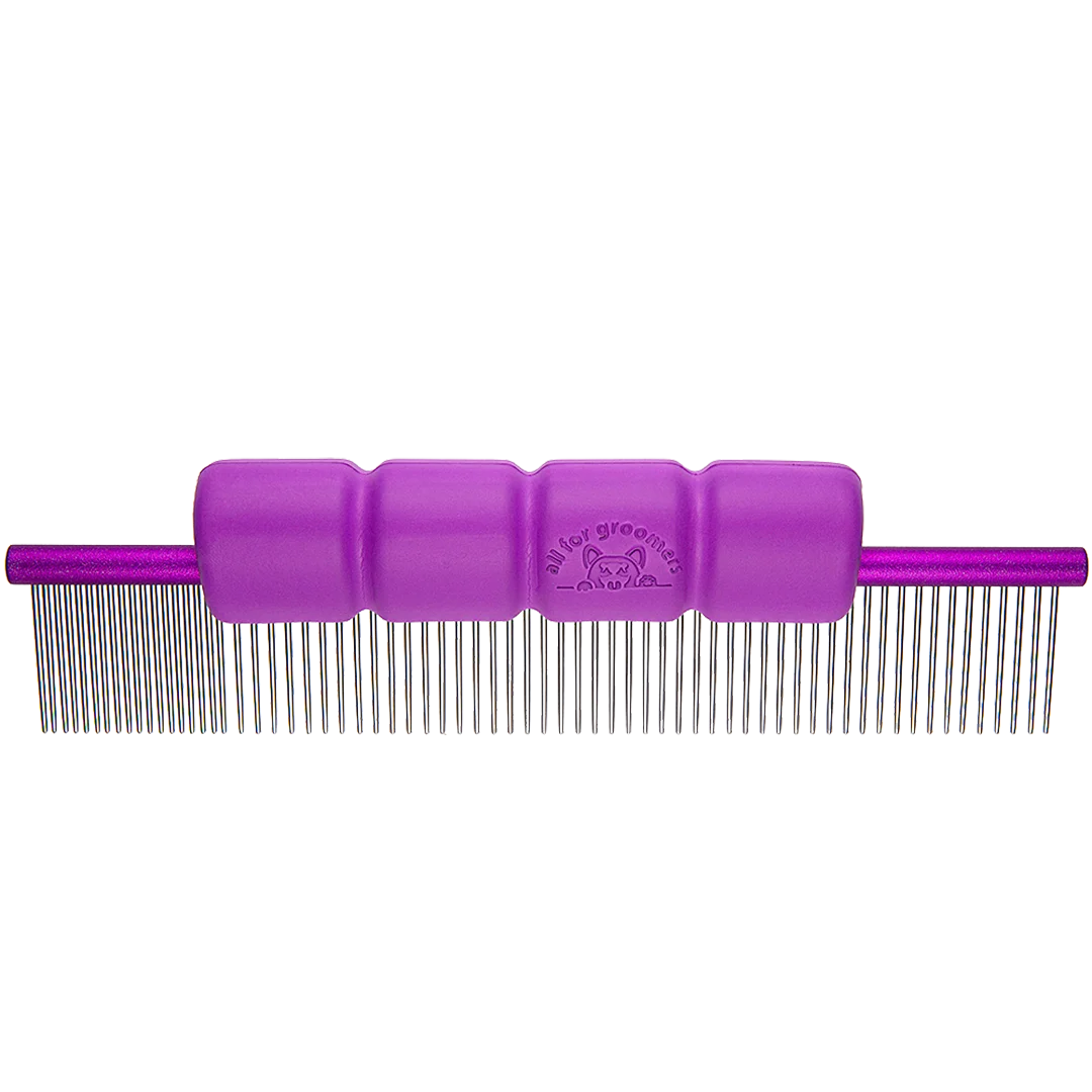 Hand Saver Comb Holder Purple by all For Groomers