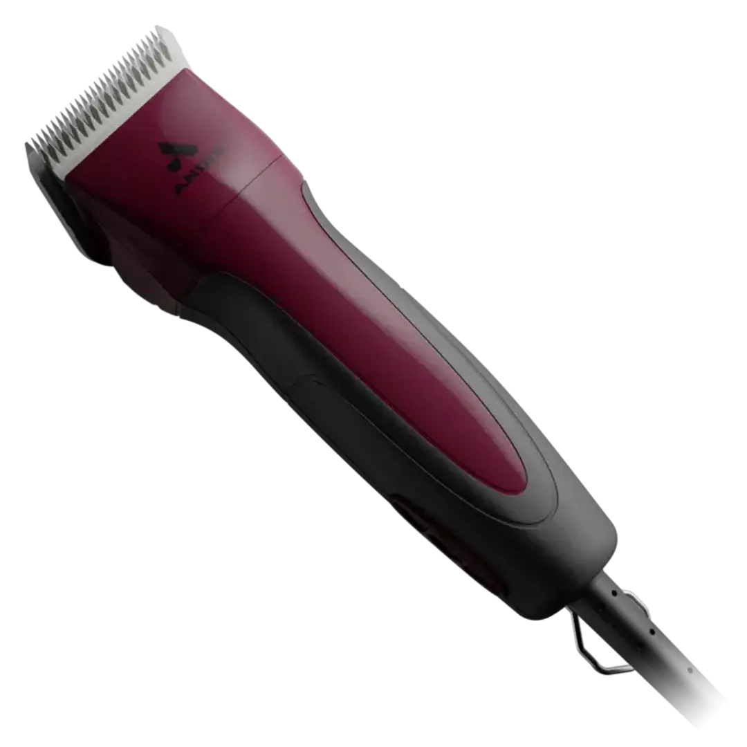 Excel 5-Speed Detachable Blade Clipper Burgundy by Andis