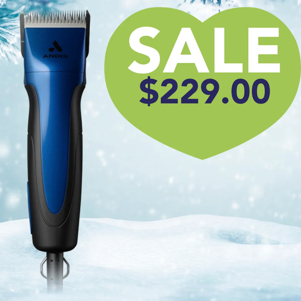 Excel 5-Speed Detachable Blade Clipper Blue by Andis