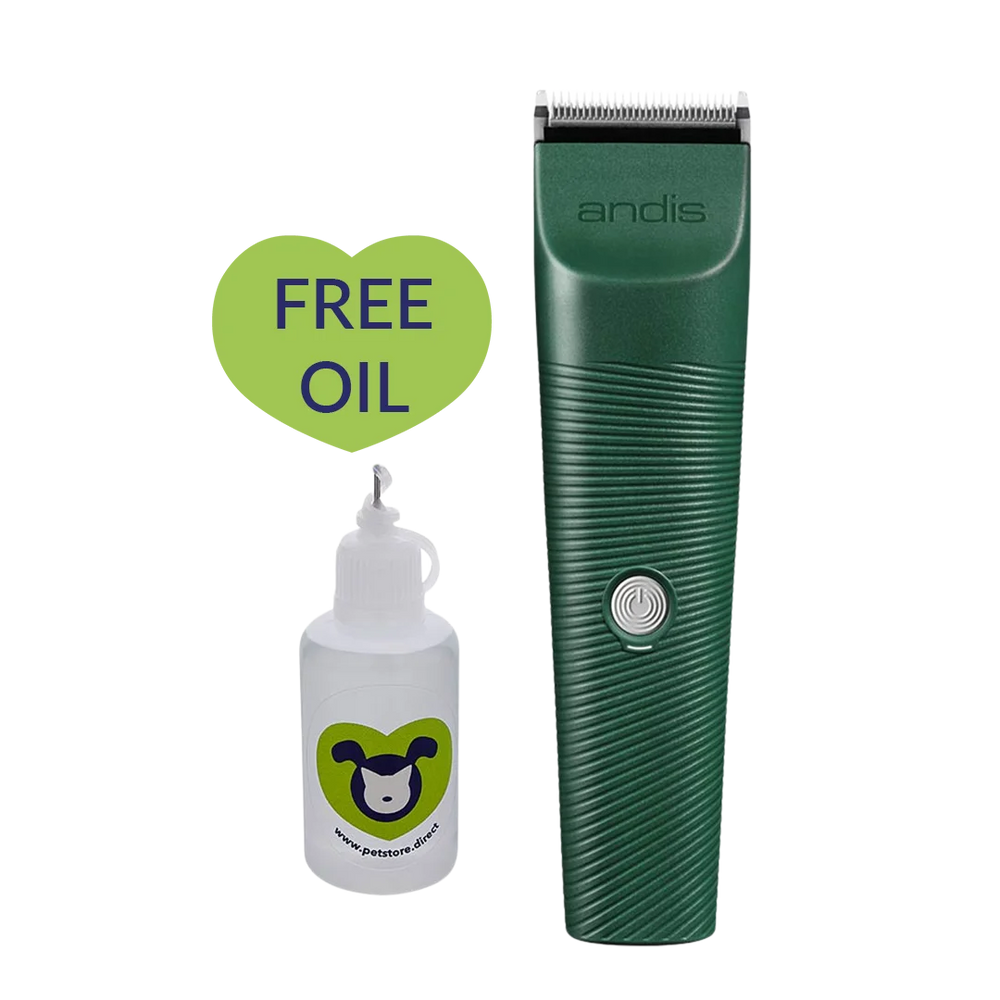 Vida Green Cordless Clipper + Free Oil by Andis