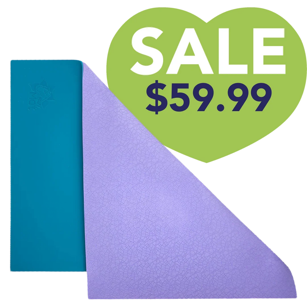 Anti-Fatigue Reversible Dog Grooming Table Mat Blue/Lavender 48"x24" by PawMat