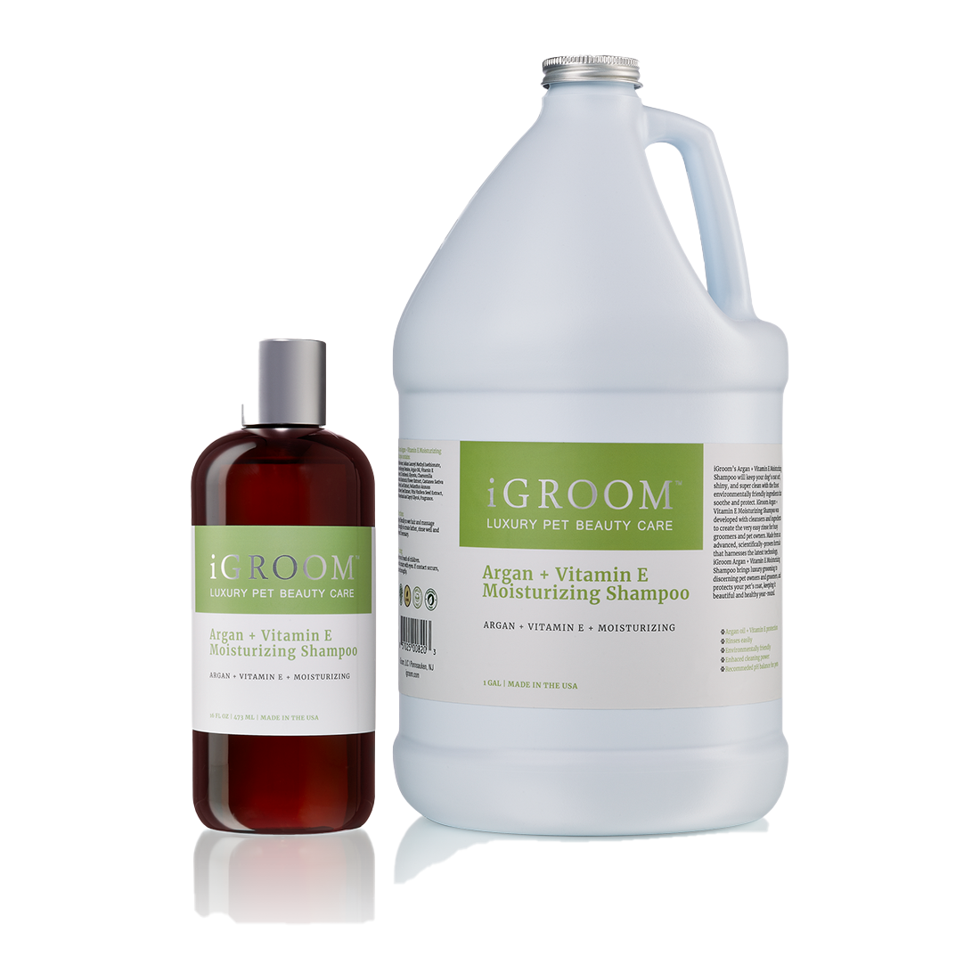 Argan and Vitamin E Shampoo Gallon by iGroom