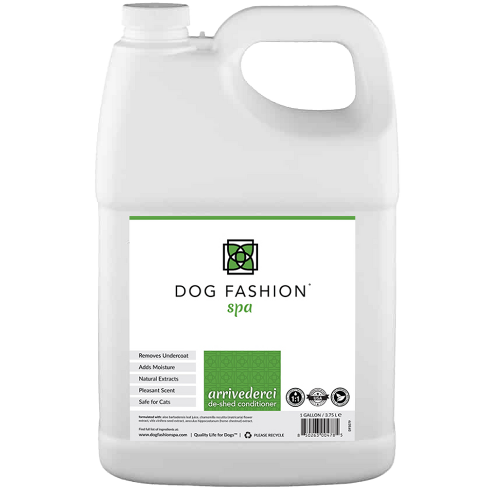 Dog Fashion Spa Arrivederci De-Shedding  Conditioner  Gallon